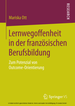 Lernwegoffenheit in der französischen Berufsbildung
