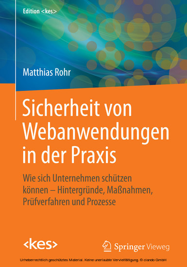 Sicherheit von Webanwendungen in der Praxis main product photo