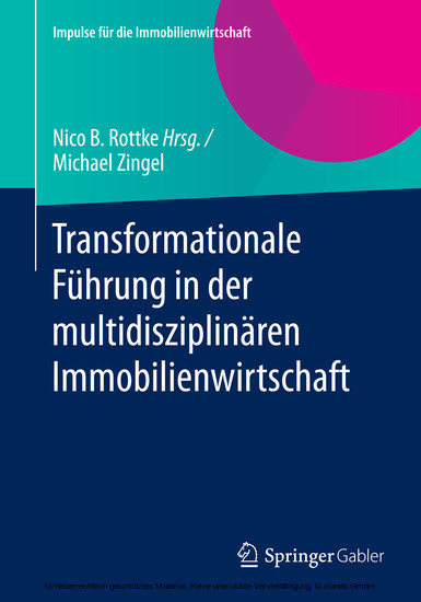 Transformationale Führung in der multidisziplinären Immobilienwirtschaft main product photo