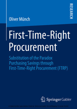 First-Time-Right Procurement