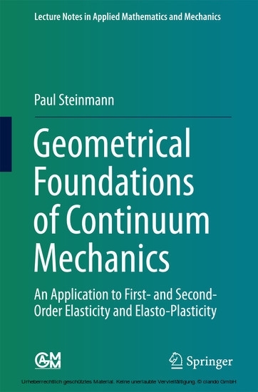 Geometrical Foundations of Continuum Mechanics main product photo