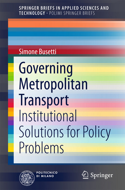 Governing Metropolitan Transport main product photo