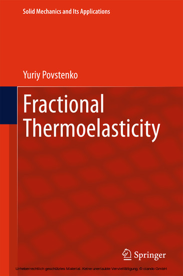 Fractional Thermoelasticity main product photo