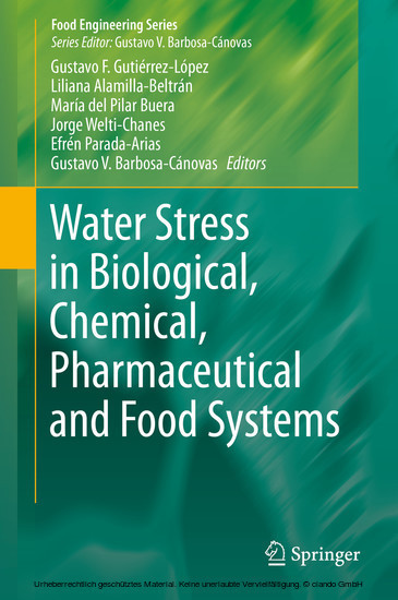 Water Stress in Biological, Chemical, Pharmaceutical and Food Systems main product photo