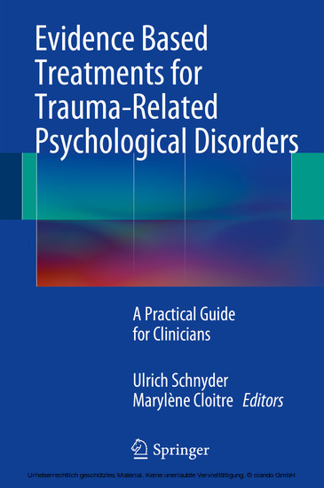 Evidence Based Treatments for Trauma-Related Psychological Disorders main product photo