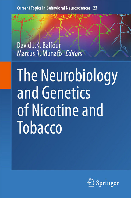 The Neurobiology and Genetics of Nicotine and Tobacco main product photo