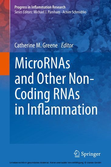 MicroRNAs and Other Non-Coding RNAs in Inflammation main product photo