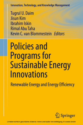 Policies and Programs for Sustainable Energy Innovations