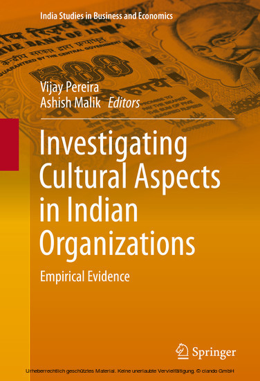 Investigating Cultural Aspects in Indian Organizations main product photo