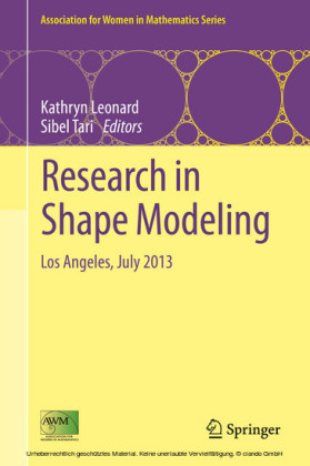 Research in Shape Modeling