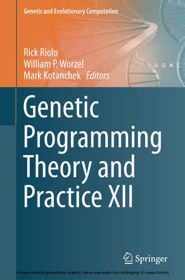 Genetic Programming Theory and Practice XII main product photo