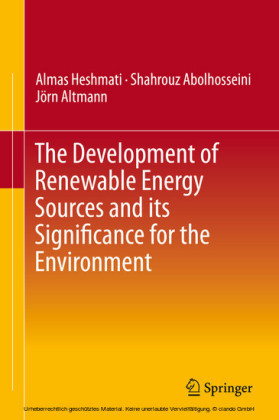 The Development of Renewable Energy Sources and its Significance for the Environment