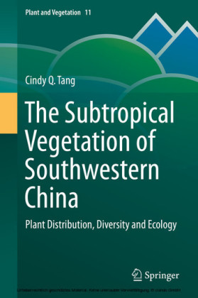 The Subtropical Vegetation of Southwestern China