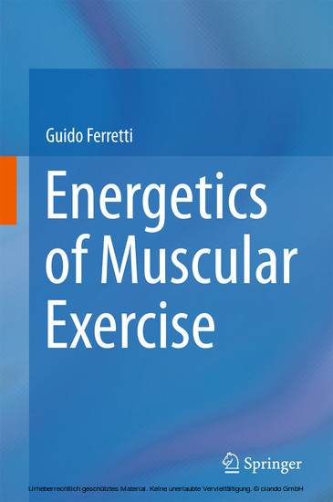 Energetics of Muscular Exercise main product photo