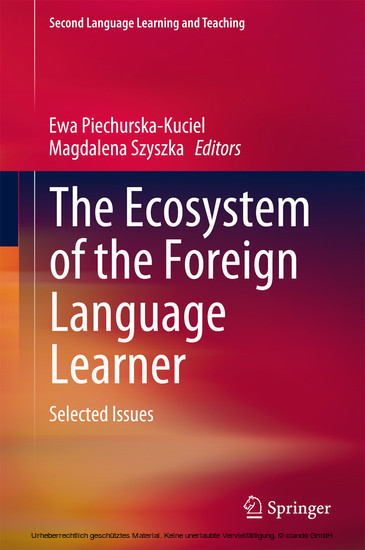 The Ecosystem of the Foreign Language Learner main product photo