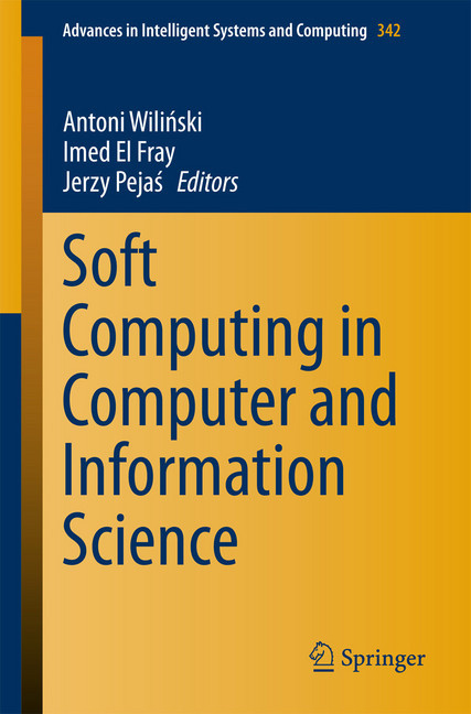 Soft Computing in Computer and Information Science main product photo
