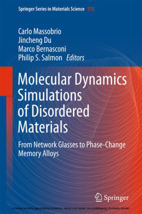 Molecular Dynamics Simulations of Disordered Materials