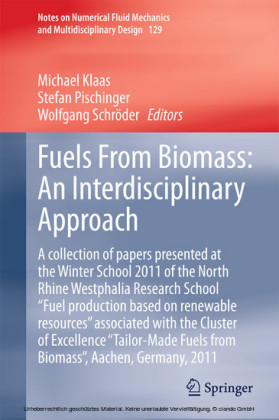 Fuels From Biomass: An Interdisciplinary Approach