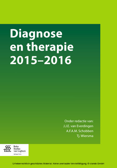 Diagnose en therapie 2015-2016 main product photo