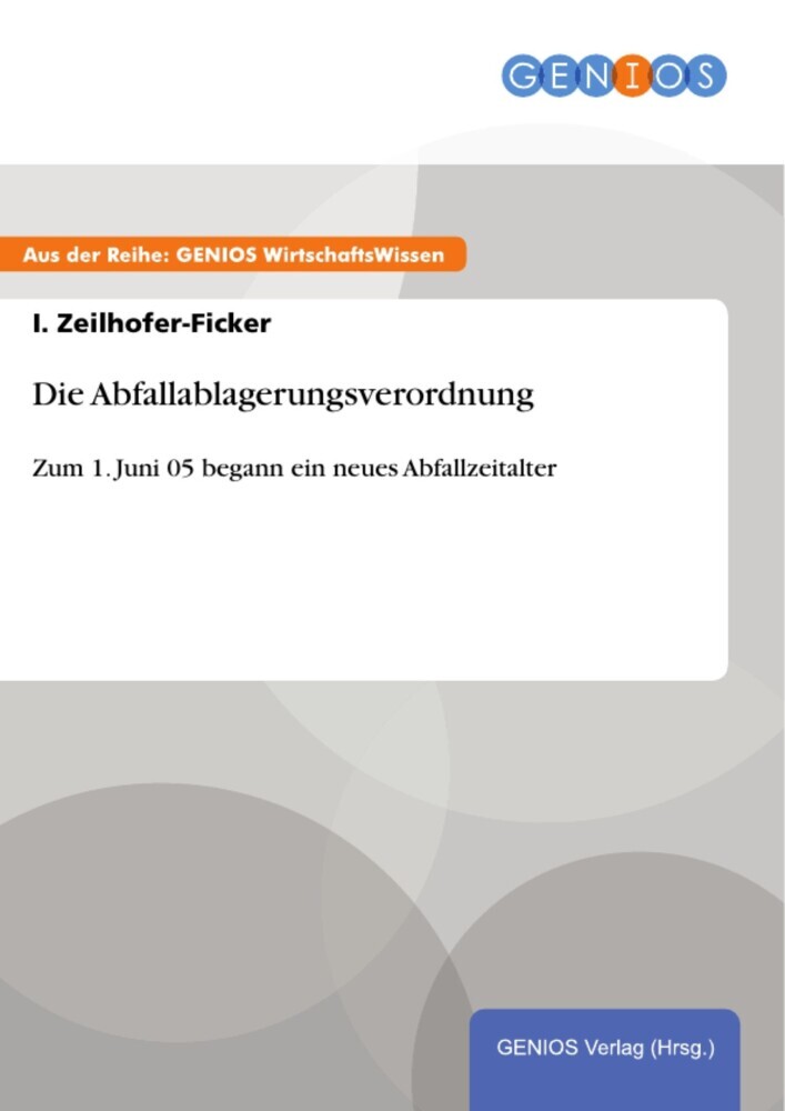 Die Abfallablagerungsverordnung main product photo