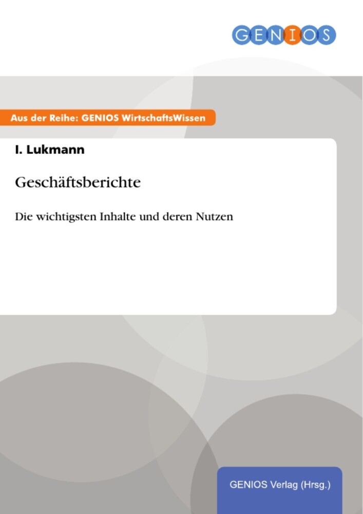 Geschäftsberichte main product photo