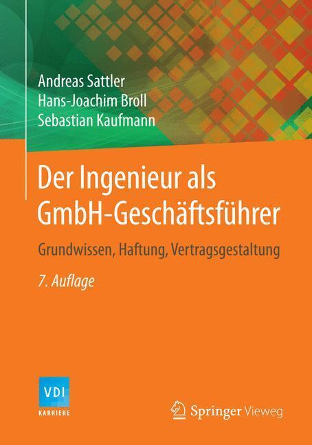 Der Ingenieur als GmbH-Geschäftsführer main product photo