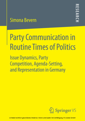 Party Communication in Routine Times of Politics