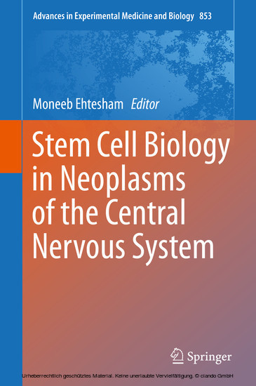 Stem Cell Biology in Neoplasms of the Central Nervous System main product photo