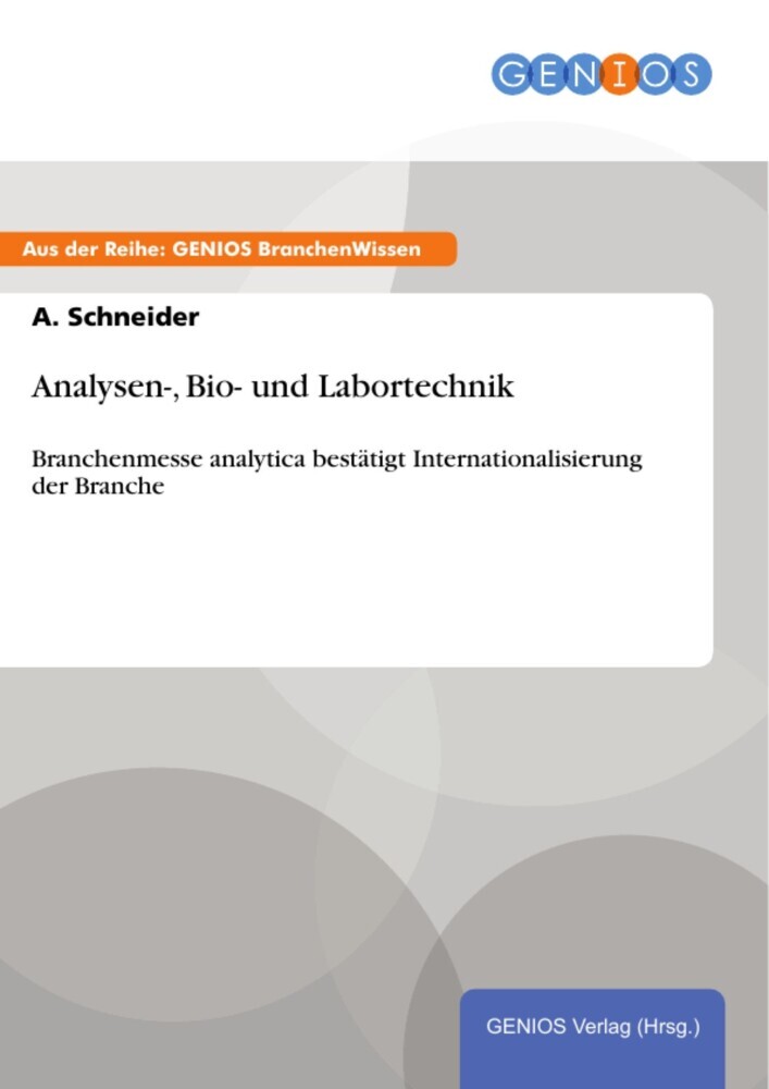 Analysen-, Bio- und Labortechnik main product photo