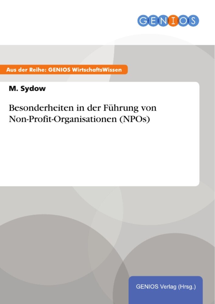 Besonderheiten in der Führung von Non-Profit-Organisationen (NPOs) main product photo