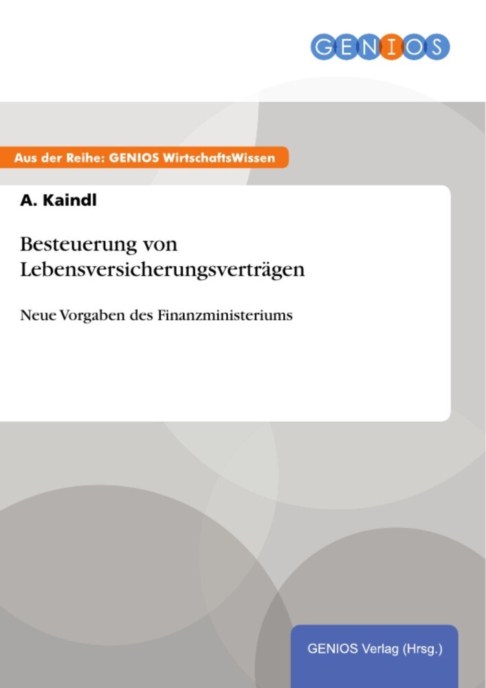Besteuerung von Lebensversicherungsverträgen main product photo