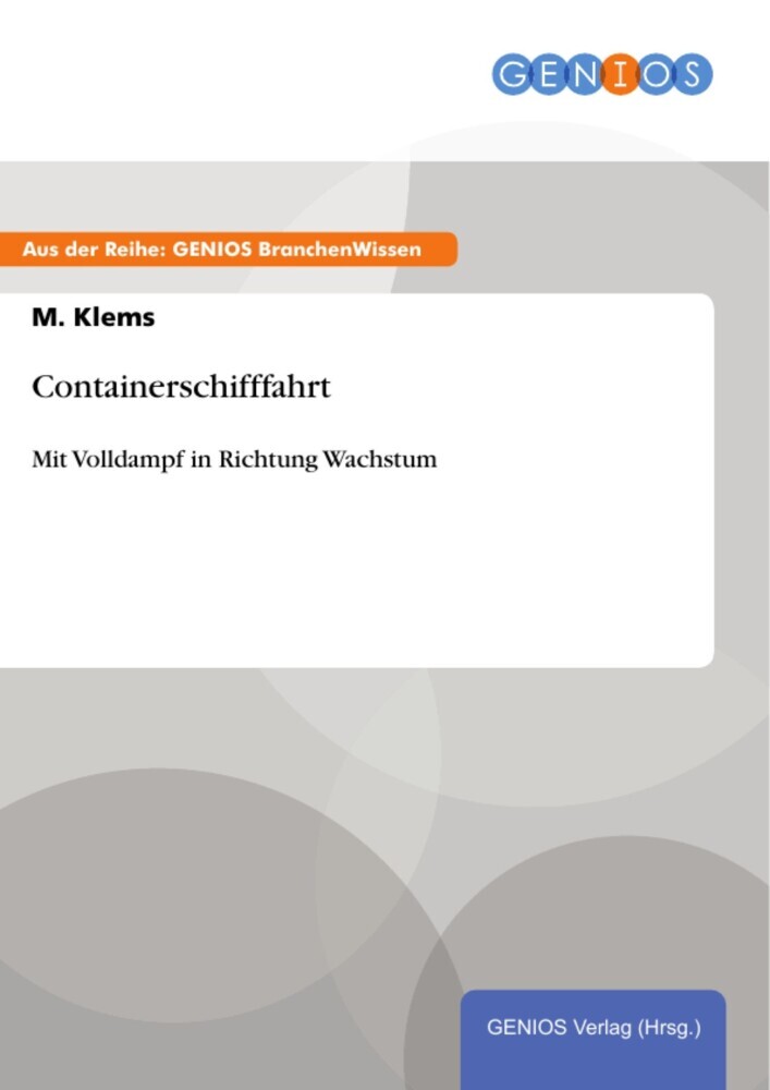 Containerschifffahrt main product photo