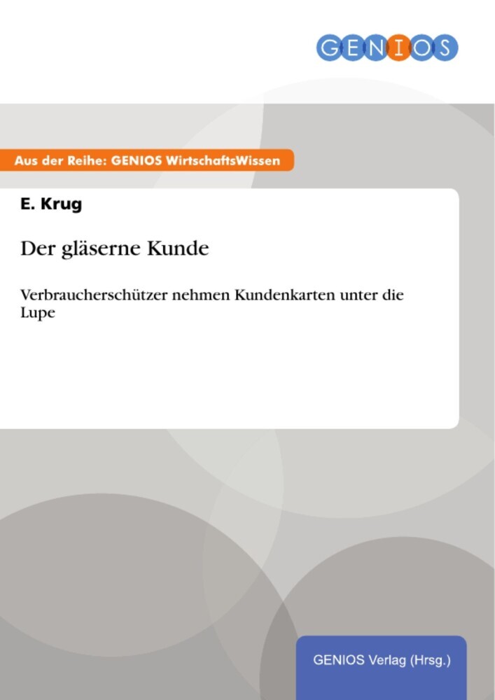 Der gläserne Kunde main product photo