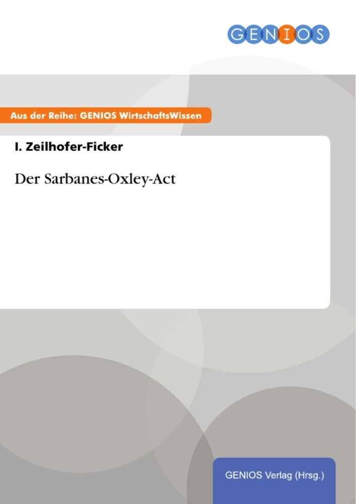 Der Sarbanes-Oxley-Act main product photo