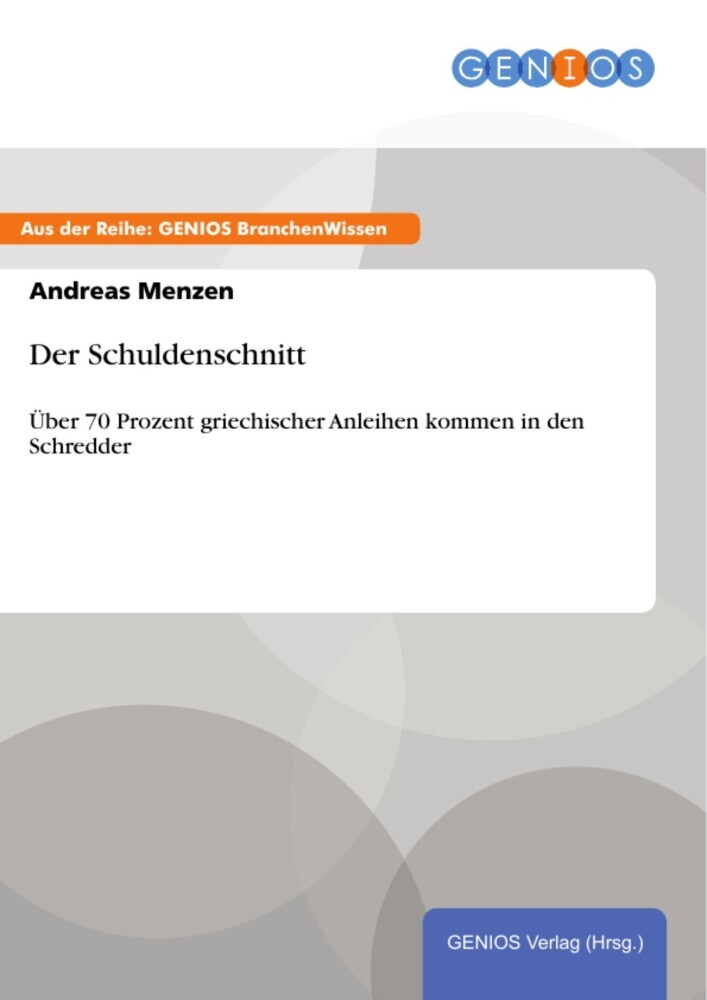 Der Schuldenschnitt main product photo