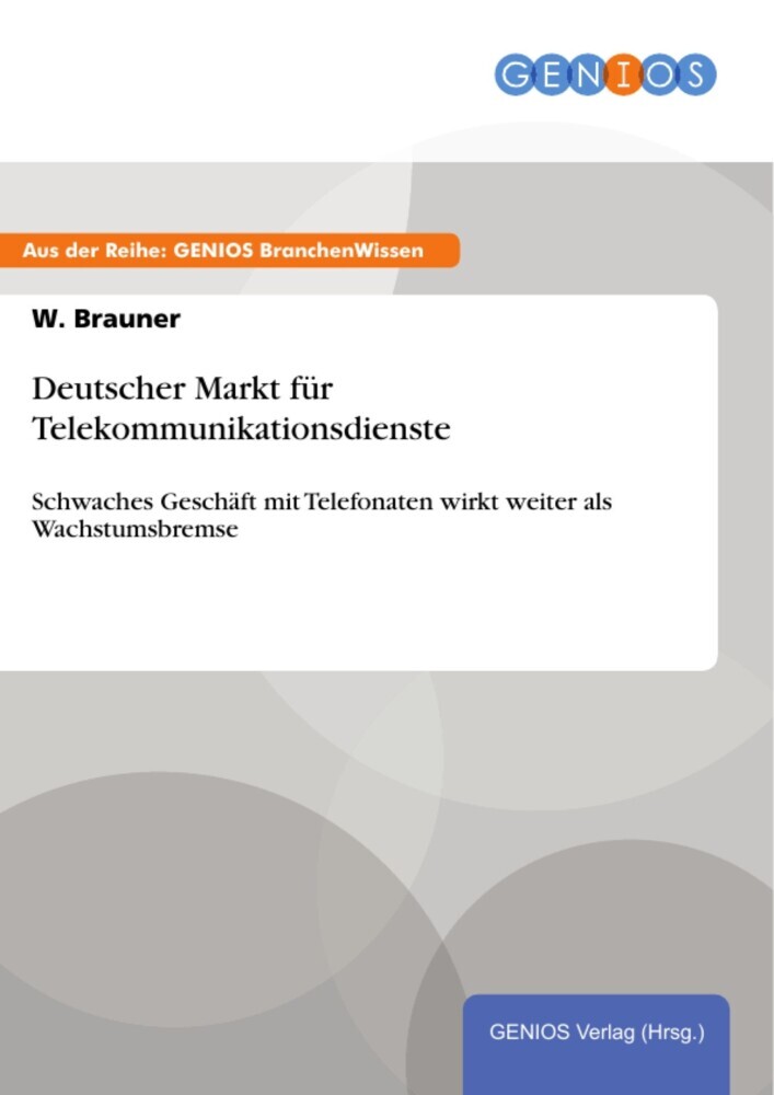 Deutscher Markt für Telekommunikationsdienste main product photo
