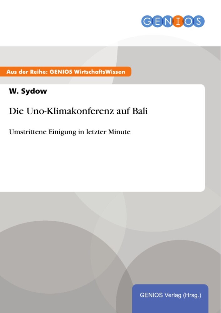 Die Uno-Klimakonferenz auf Bali main product photo