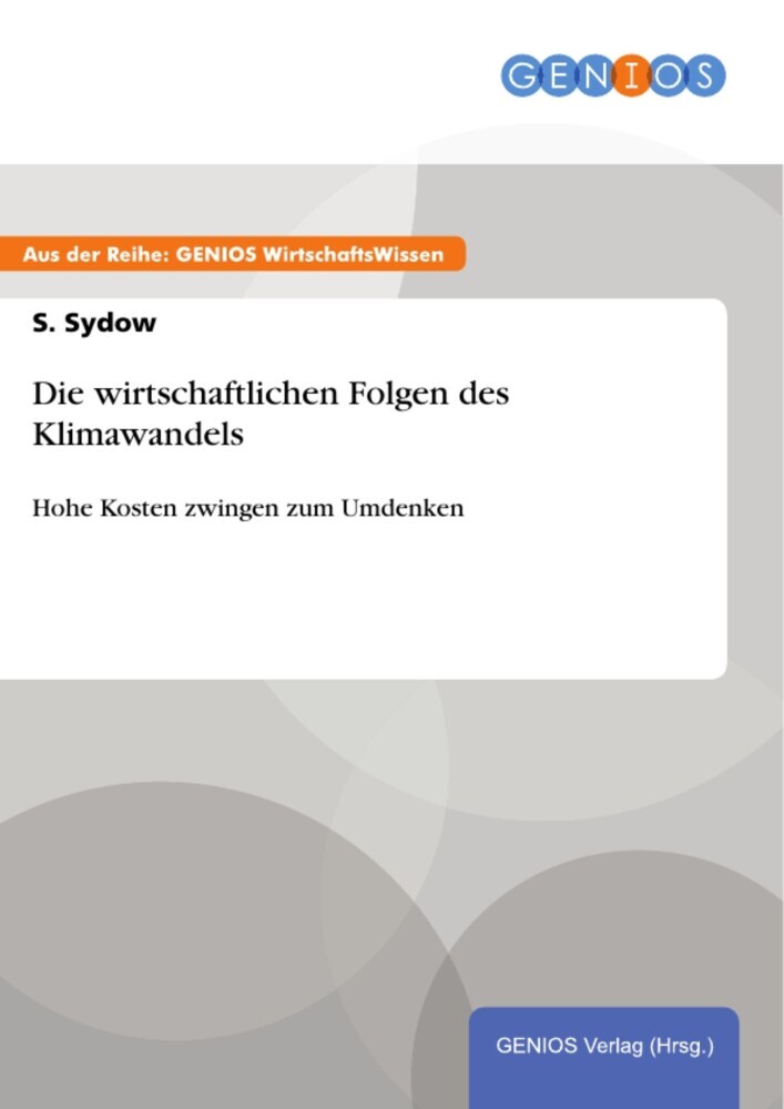 Die wirtschaftlichen Folgen des Klimawandels main product photo
