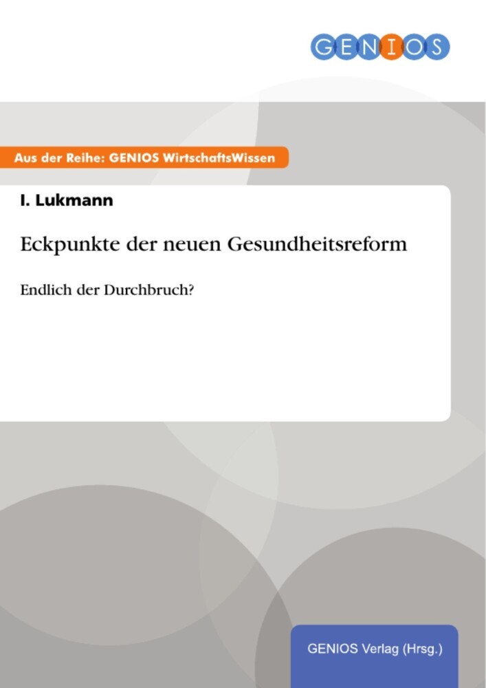 Eckpunkte der neuen Gesundheitsreform main product photo