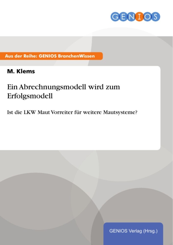 Ein Abrechnungsmodell wird zum Erfolgsmodell main product photo