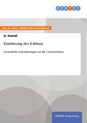 Einführung der E-Bilanz