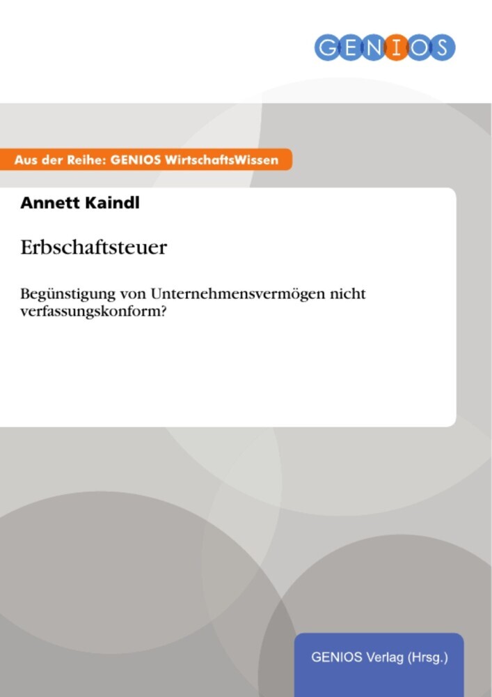Erbschaftsteuer main product photo