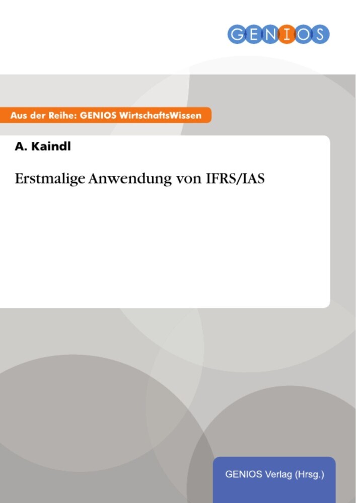 Erstmalige Anwendung von IFRS/IAS main product photo