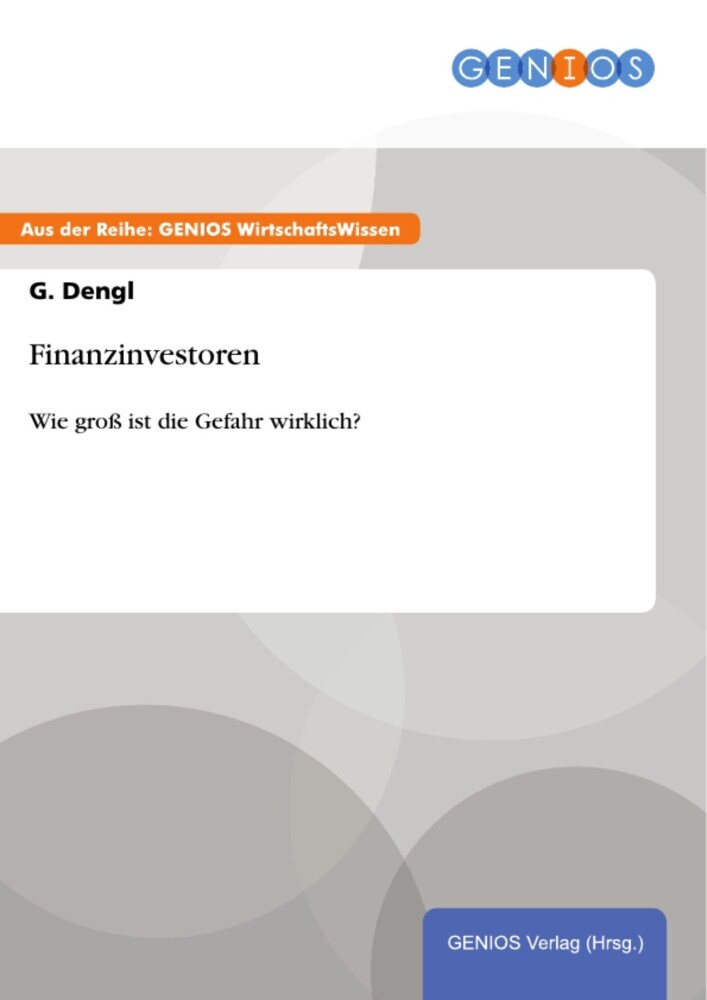 Finanzinvestoren main product photo