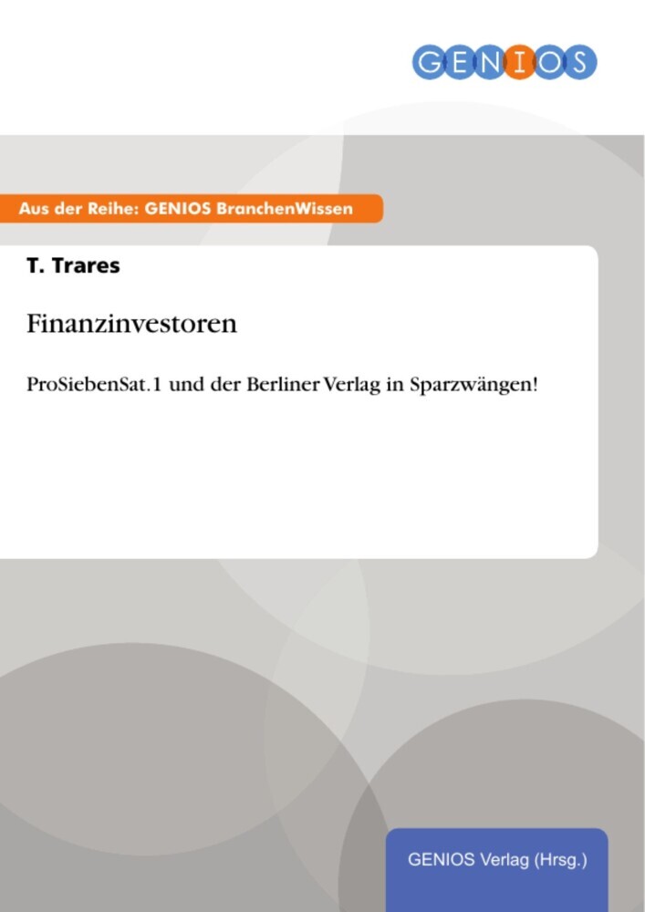 Finanzinvestoren main product photo