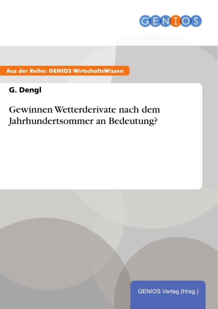 Gewinnen Wetterderivate nach dem Jahrhundertsommer an Bedeutung? main product photo