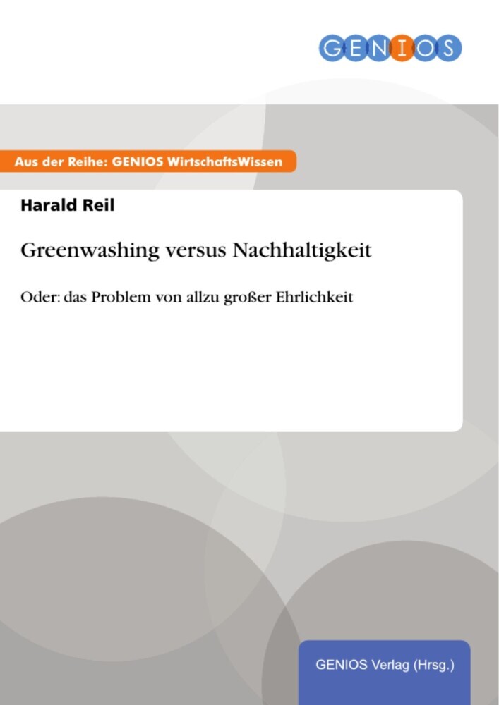 Greenwashing versus Nachhaltigkeit main product photo