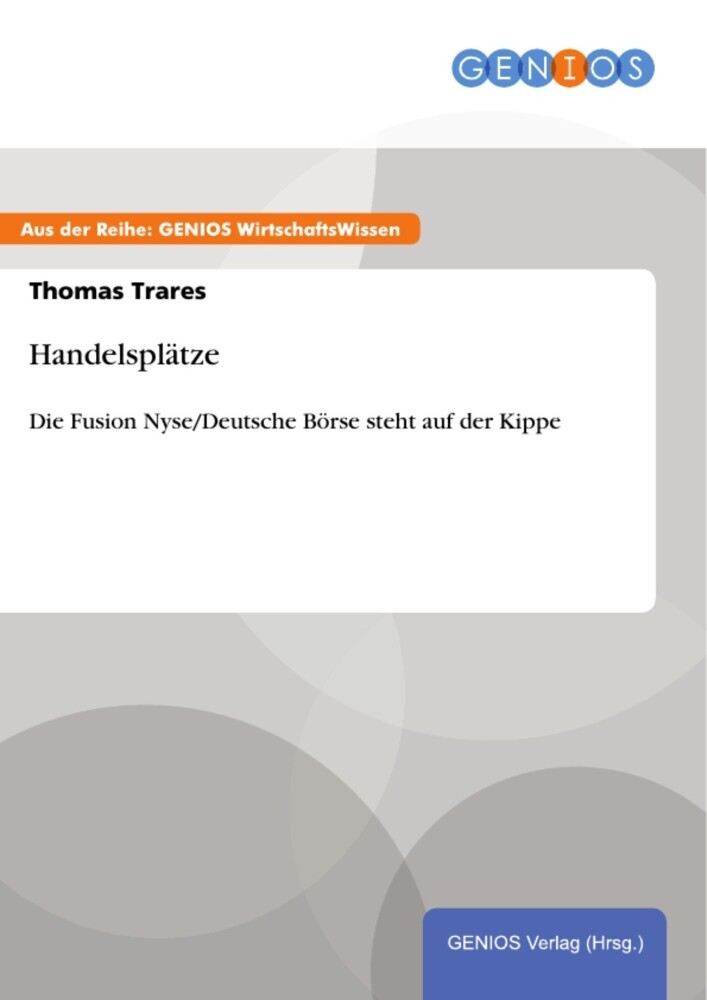Handelsplätze main product photo