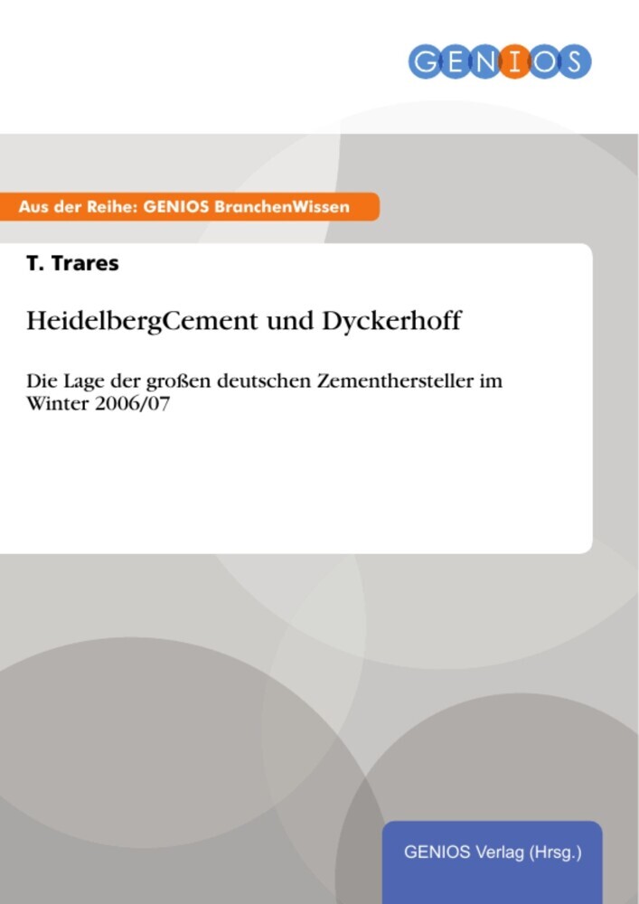 HeidelbergCement und Dyckerhoff main product photo