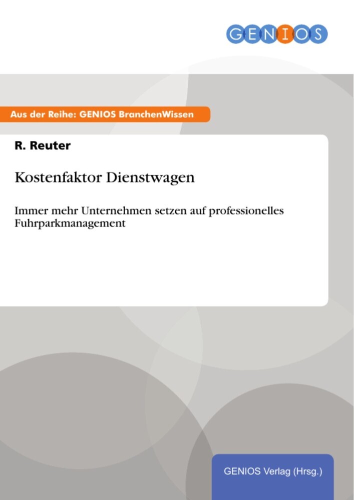 Kostenfaktor Dienstwagen main product photo